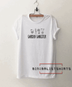 Garden Gangster-Womens Graphic Tee Shirt