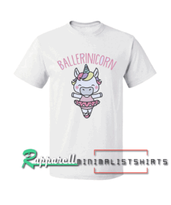 Girls Unicorn Shirt-Ballerina Unicorn Tee Shirt
