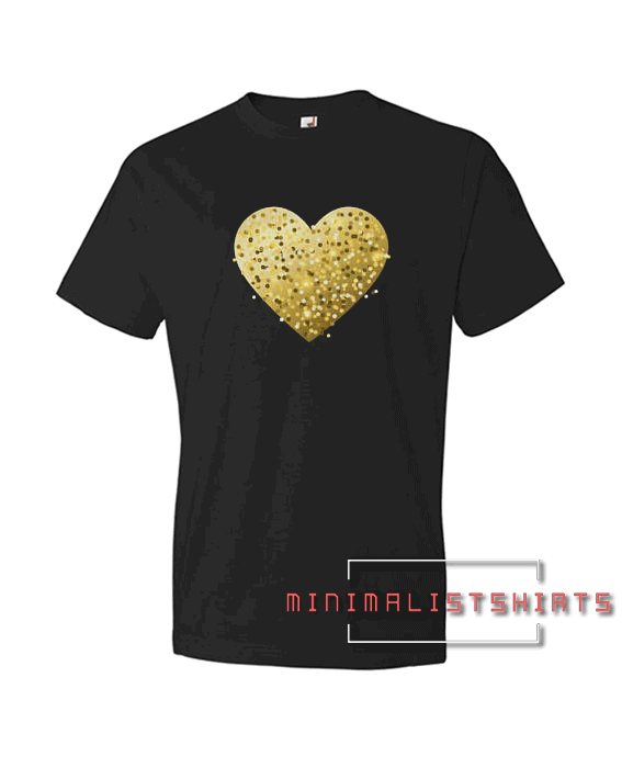 Golden Heart Tee Shirt