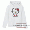 Hallo Kitty Nerd Glasses Hoodie