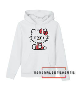 Hallo Kitty Nerd Glasses Hoodie