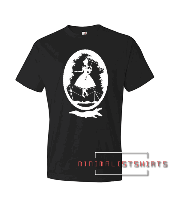 Haunting Tightrope Girl Gracey Mansion Tee Shirt