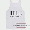 Hell magazine Adult Tank top