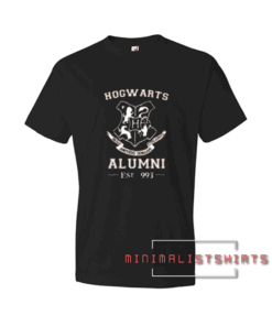 Hogwarts Alumni Harry Potter Logo Tee Shirt