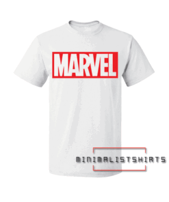 Marvel Classic Bold Logo Graphic Tee Shirt
