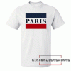 Paris Flag Tee Shirt