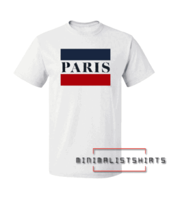 Paris Flag Tee Shirt
