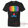 Rainbow Clown Hair Red Nose Day Tee Shirt