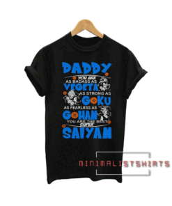 Super Saiyan Dad Gift Tee Shirt