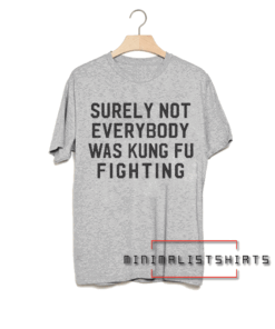 Surely not everybody was kung fu fighting! Tee Shirt