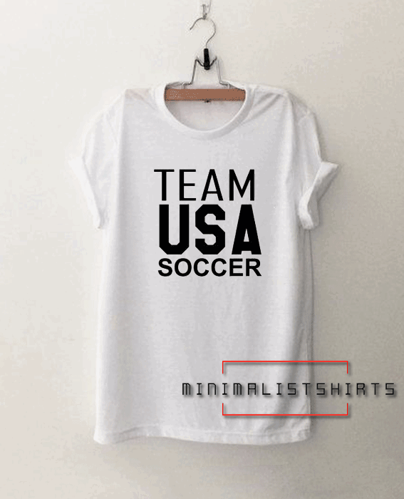 Team USA Soccer Tee Shirt for men and women. It feels soft