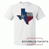 Texas Flag-Map Art Tee Shirt