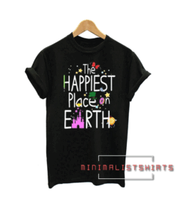 The Happiest Place On Earth Tee Shirt