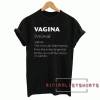 Vagina Definition Mens Ladies Tee Shirt