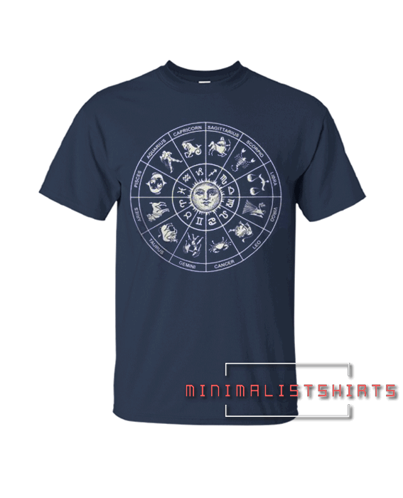 Zodiac Wheel Tee Shirt