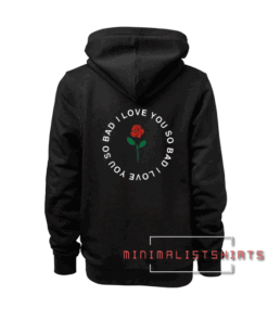 I Love Sou So Bad Back Hoodie