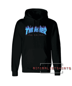 Thrasher Skateboard Magazine Black Hoodie