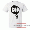 BOO Monster-Black on White Tee Shirt