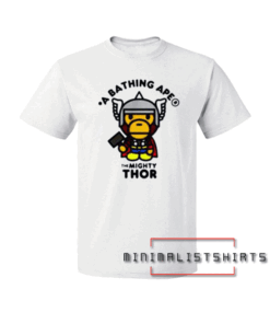 Bape A Bathing Ape x Marvel Thor Tee Shirt