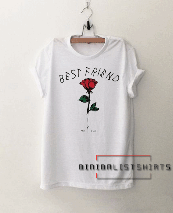 Best Friend Rose Tee Shirt