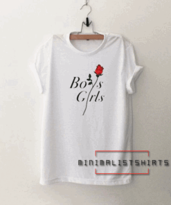 Boys Girls Rose Tee Shirt