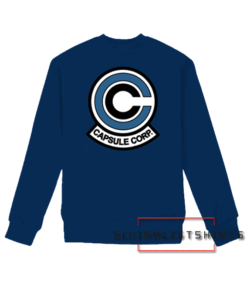 Capsule Corp Logo Sweatshirt