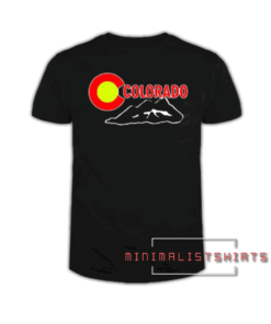 Colorado Retro Travel Tee Shirt