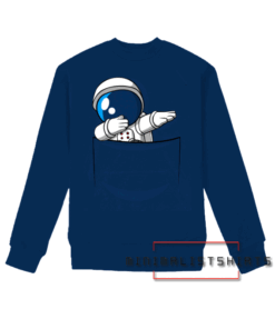 Dabbing Pocket astronaut Sweatshirt