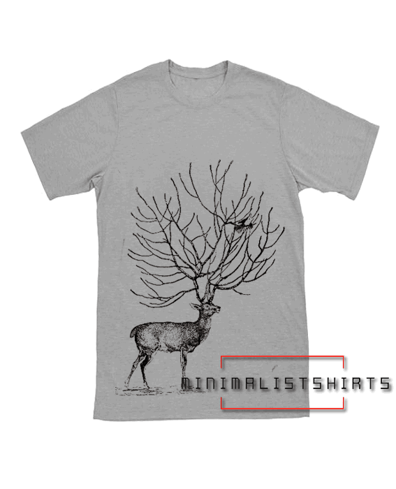 Deer Bird Tee Shirt