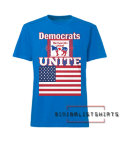 Democrats Unite Deep Royal Tee Shirt