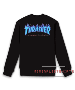 Thrasher Skateboard Magazine Black Sweatshirt