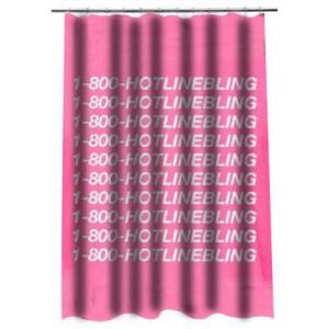 1-800-Hotline Bling drake Shower Curtain