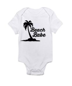 Beach Babe Baby Onesie