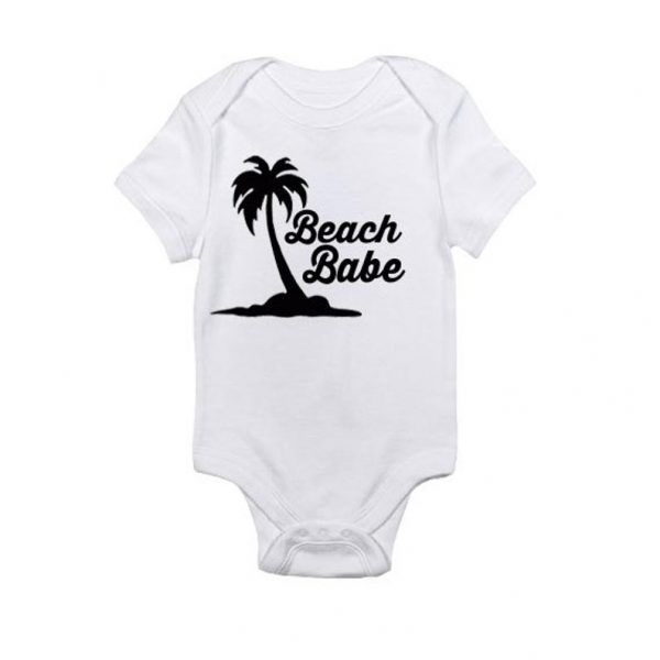 Beach Babe Baby Onesie