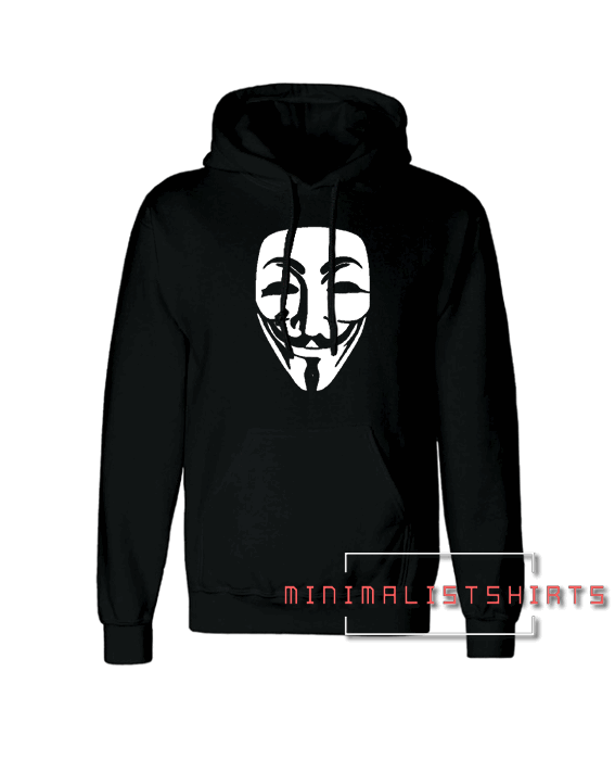 Camiseta Anonymous Hoodie for Mens, Womens or for teens.