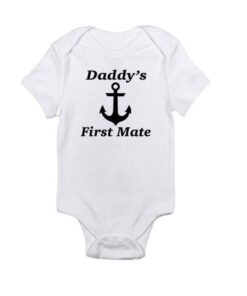 Daddy's First Mate Baby Onesie