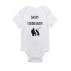 Daddy's Fishing Buddy Baby Onesie