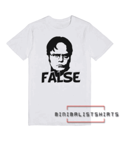 Dwight Schrute False Men's Tee Shirt