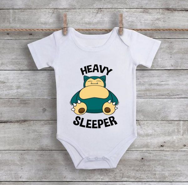 Heavy Sleeper Baby Onesie