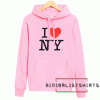 I Love NY Pink Hoodie