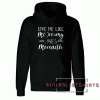 Love Me black Hoodie