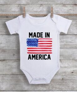 Made In America Baby Onesie