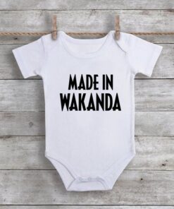 Made in Wakanda Baby Onesie