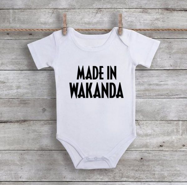 Made in Wakanda Baby Onesie