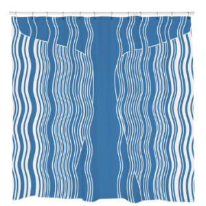Moby Whale Shower Curtain