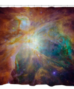 Orion Nebula Masterpiece Shower Curtain