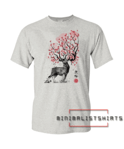 Sakura Deer Tee Shirt