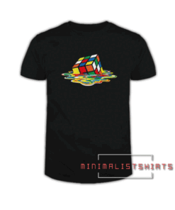 Sheldon Cooper-cubo Rubik derretido Tee Shirt