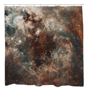 Tarantula Nebula in the Large Magellanic Cloud Shower Curtain