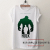 The Avengers Hulk Silhouette Tee Shirt
